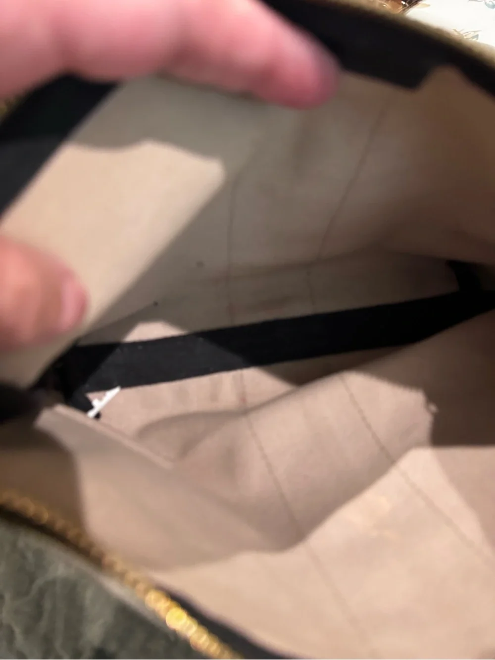 Neutral Camo Travel Pouch with Stripe Kempton
